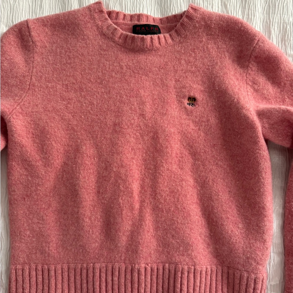 VINTAGE RARE RALPH RALPH
LAUREN WOOL SWEATER